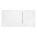 Mink-Cotton Towel — "Acting Toward a Healthier Life" Minimal Wellness Beach Towel