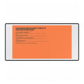 Desk Mat – 'Changing Behaviors: Steps to Sustain Cessation' Minimalist Orange Desk Mat for Work & Study