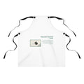 Glucose Control Card Apron — Medical Reminder Apron for Diabetics