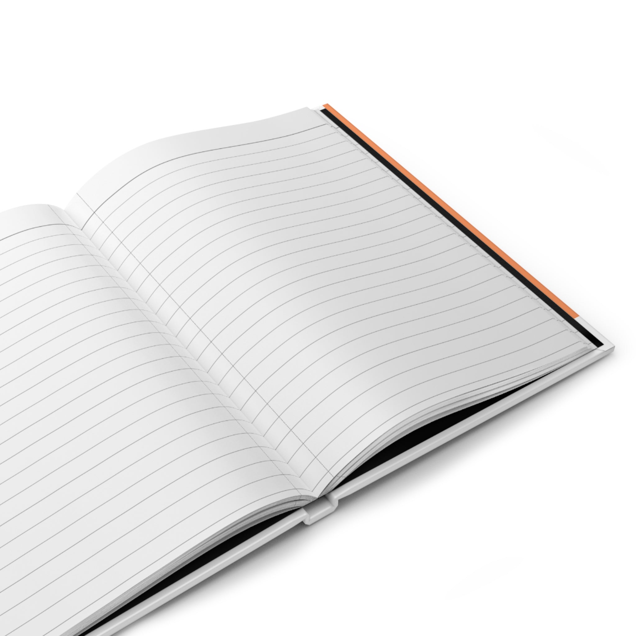 Hardcover Journal — Changing Behaviors: Steps to Sustain Cessation (Orange Matte)