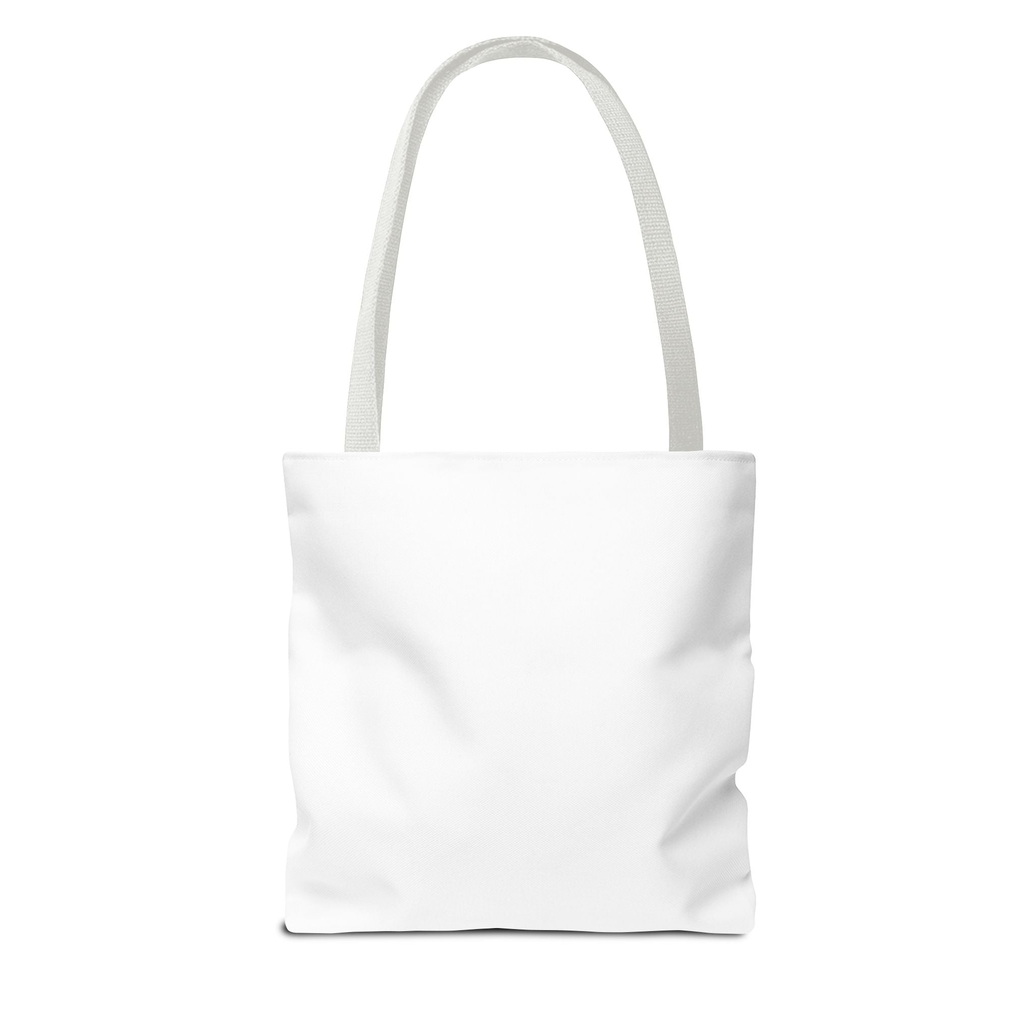 Tote Bag — Minimal Orange Accent Canvas Tote with 'Changing Behaviors: Steps to Sustain Creation' Text