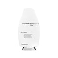Zip-Up Bottle Cooler Sleeve — Custom Text Medical Reminder Design