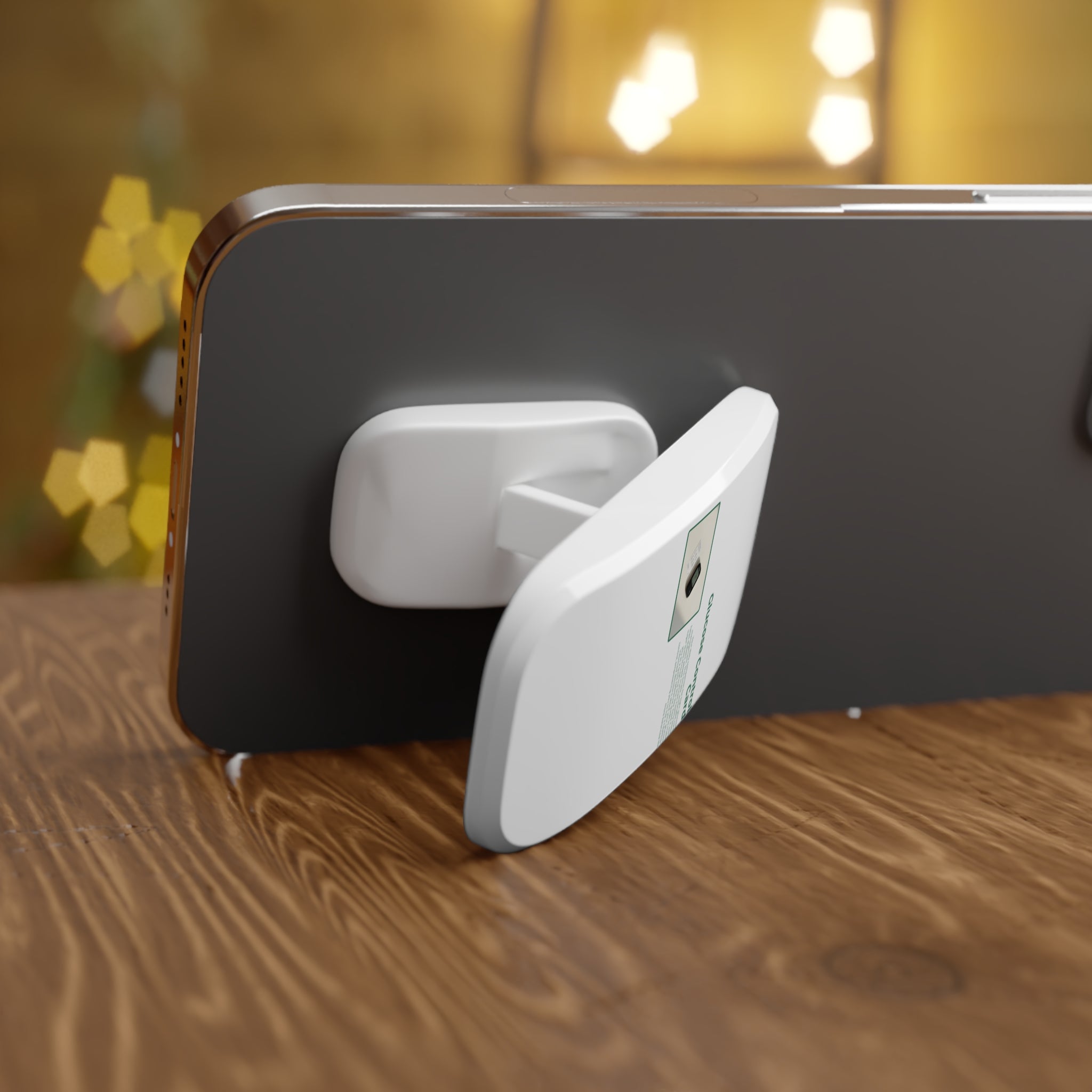 Phone Grip Stand — "Glucose Control Card" Medical Reminder Click-On Grip