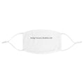Acting Toward a Healthier Life Face Mask — Minimalist Inspirational Cotton Mask