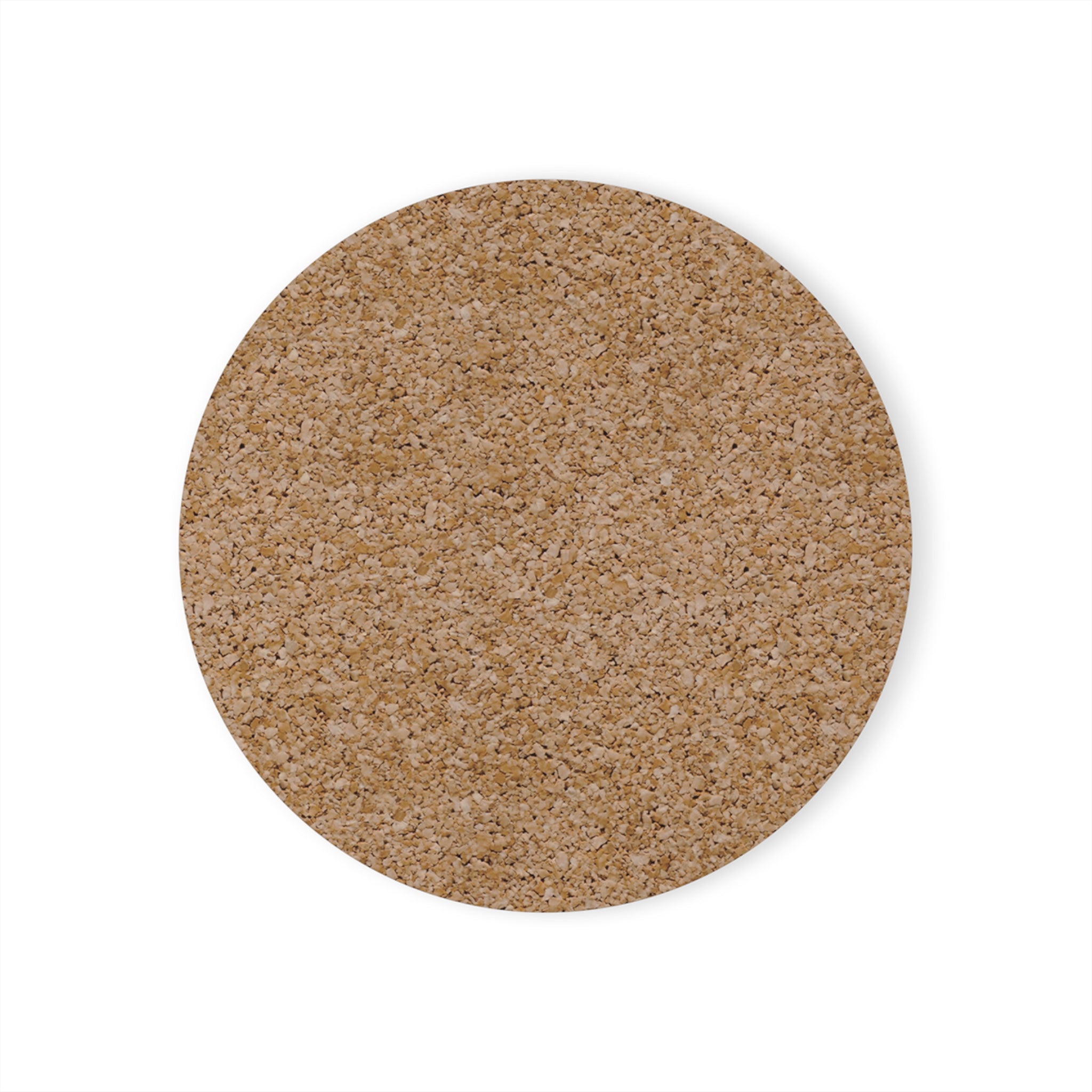 Protect Yourself, Protect Everyone Cork Coaster — Safety Message Drink Coaster