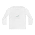 Youth Long Sleeve Tee with Minimalist 'Welcome Concert Crew' Design