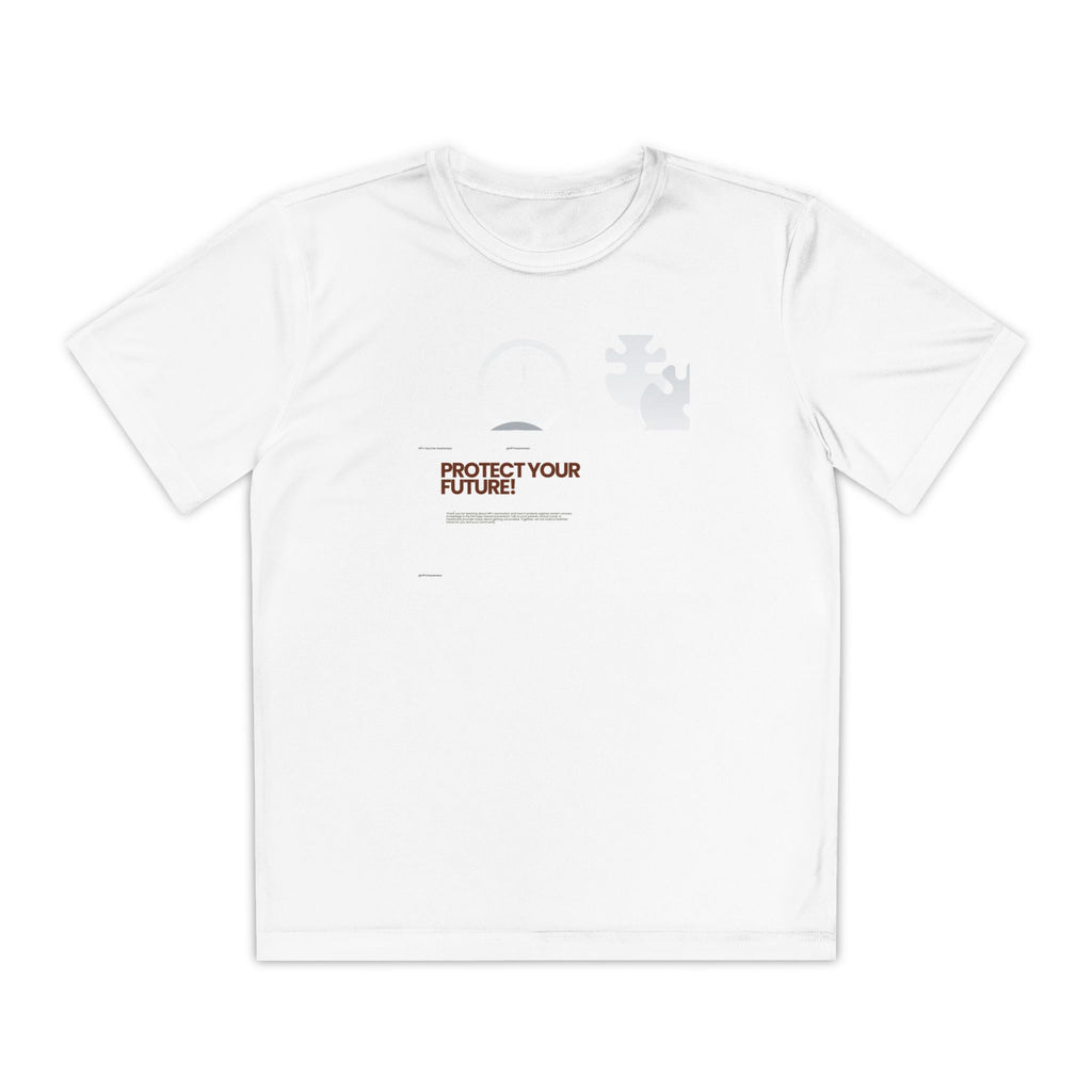 Youth Competitor Tee — "Protect Your Future" Graphic Shirt
